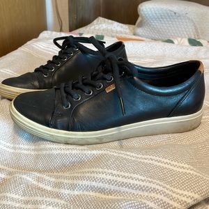 Womens Ecco Leather Sneakers